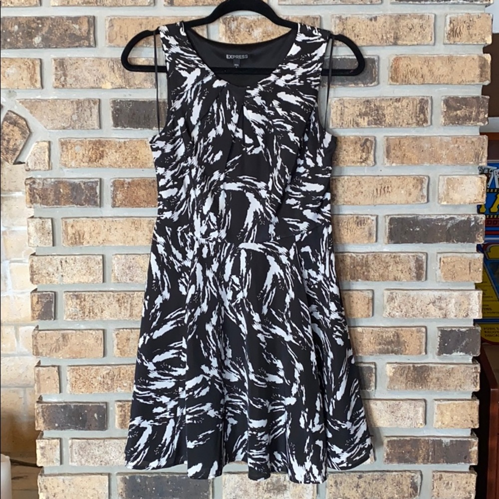 Dressy fit and flare dress